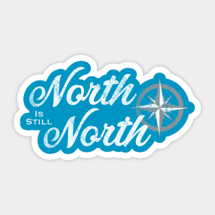 Head North Sticker